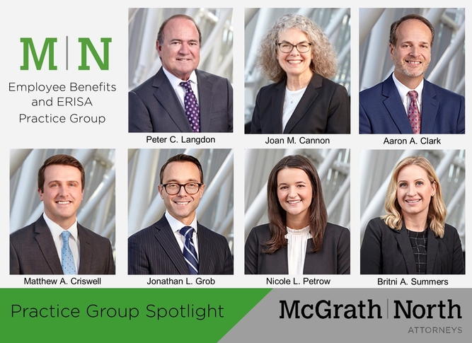 PRACTICE GROUP SPOTLIGHT: Employee Benefits and ERISA