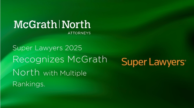 McGrath North 2025 Great Plains Super Lawyers and Rising Stars