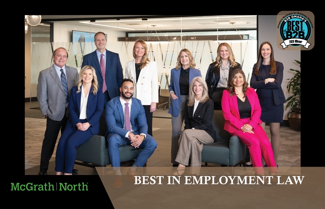 McGrath North Named 2026 Best of B2B Employment Law